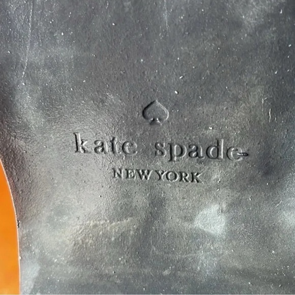 Kate Spade ♠️ Black Quilted Riding Leather Boots Size 7 🥳 - Picture 9 of 12